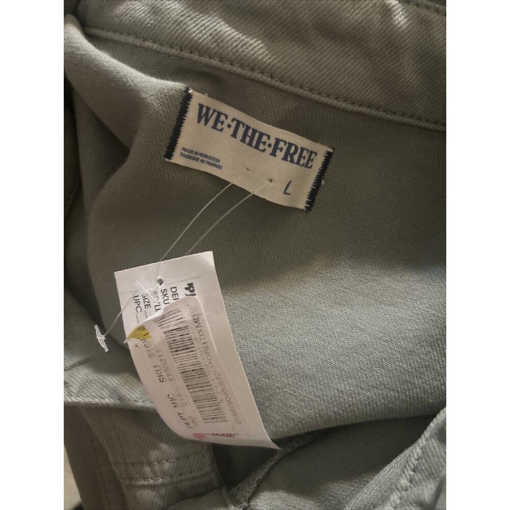 Free People Sage Green Utility Jumpsuit - Picture 8 of 9